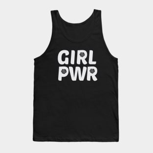 Girl Power Rose Logo Tank Top